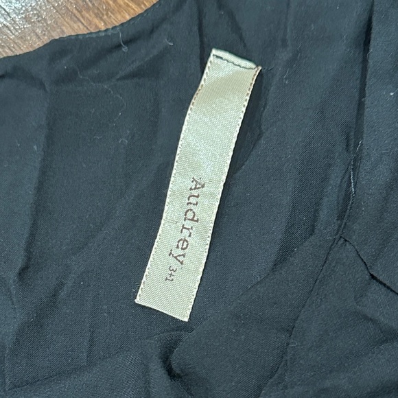 Audrey Black One-Shoulder asymmetrical Dress - Picture 2 of 5